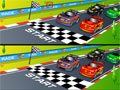 Racing Cartoon Differences 